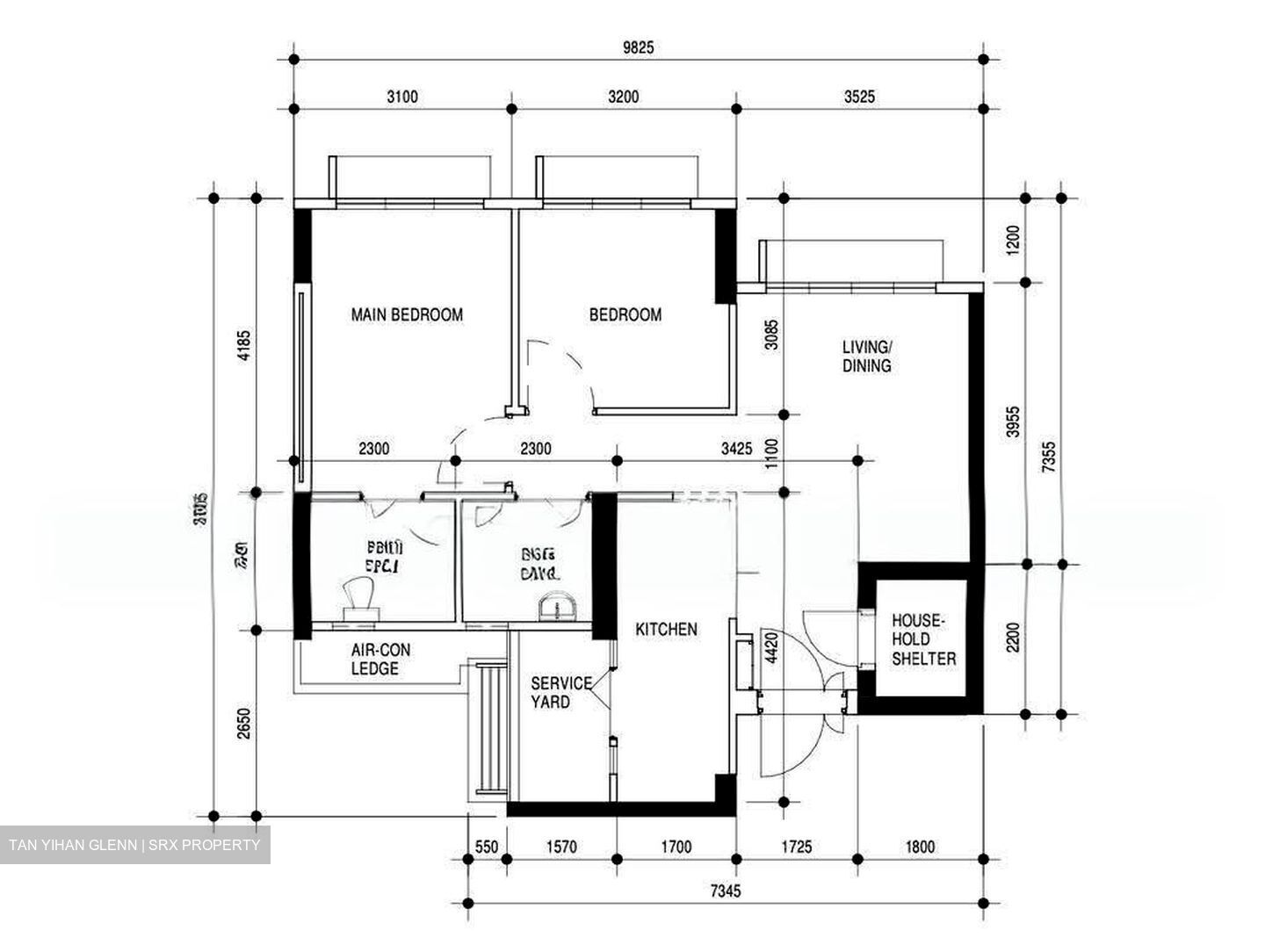 Blk 108A Alkaff Oasis (Toa Payoh), HDB 3 Rooms #624021471